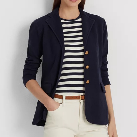 Lauren Ralph Lauren. Cotton Sweater Jacket. - Picture 1 of 13